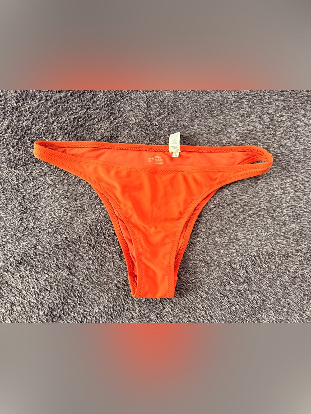 NEW WITHOUT TAGS Aerie Women's Cheekier Orange Bikini Bottom Size L